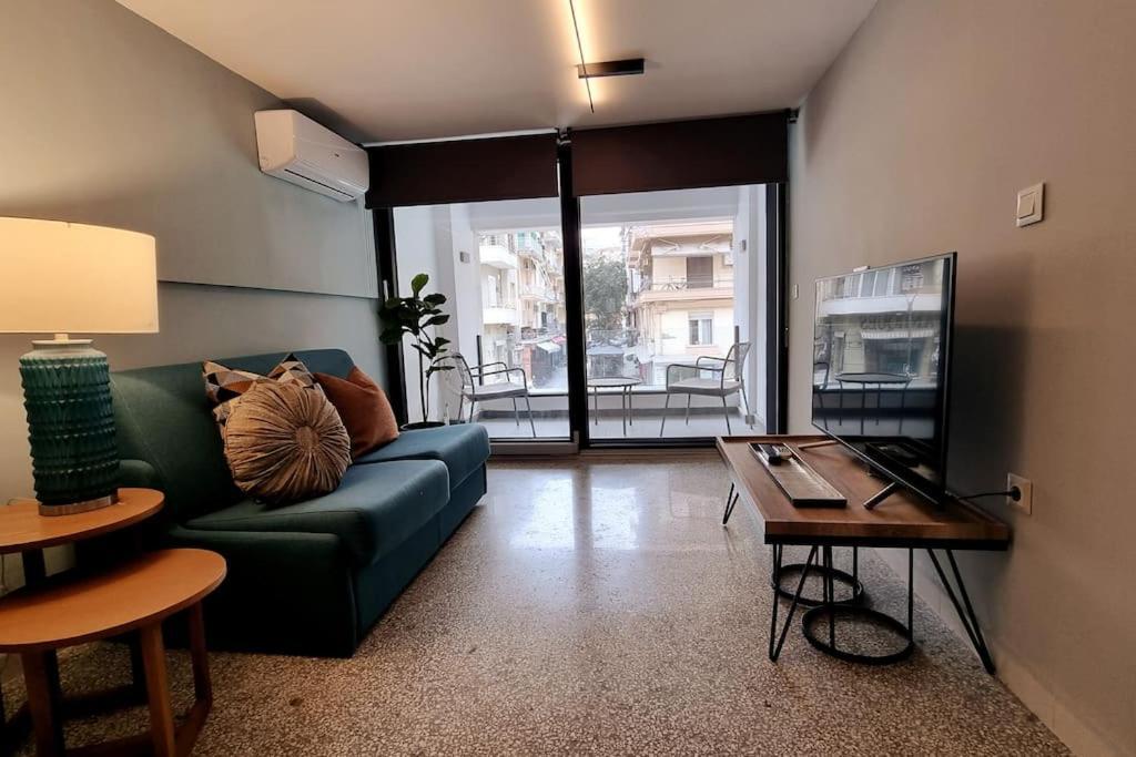 Μπροστά Στη Πλατεία Ναυαρίνου/Τσιμισκη Διαμέρισμα Saloniki Zewnętrze zdjęcie